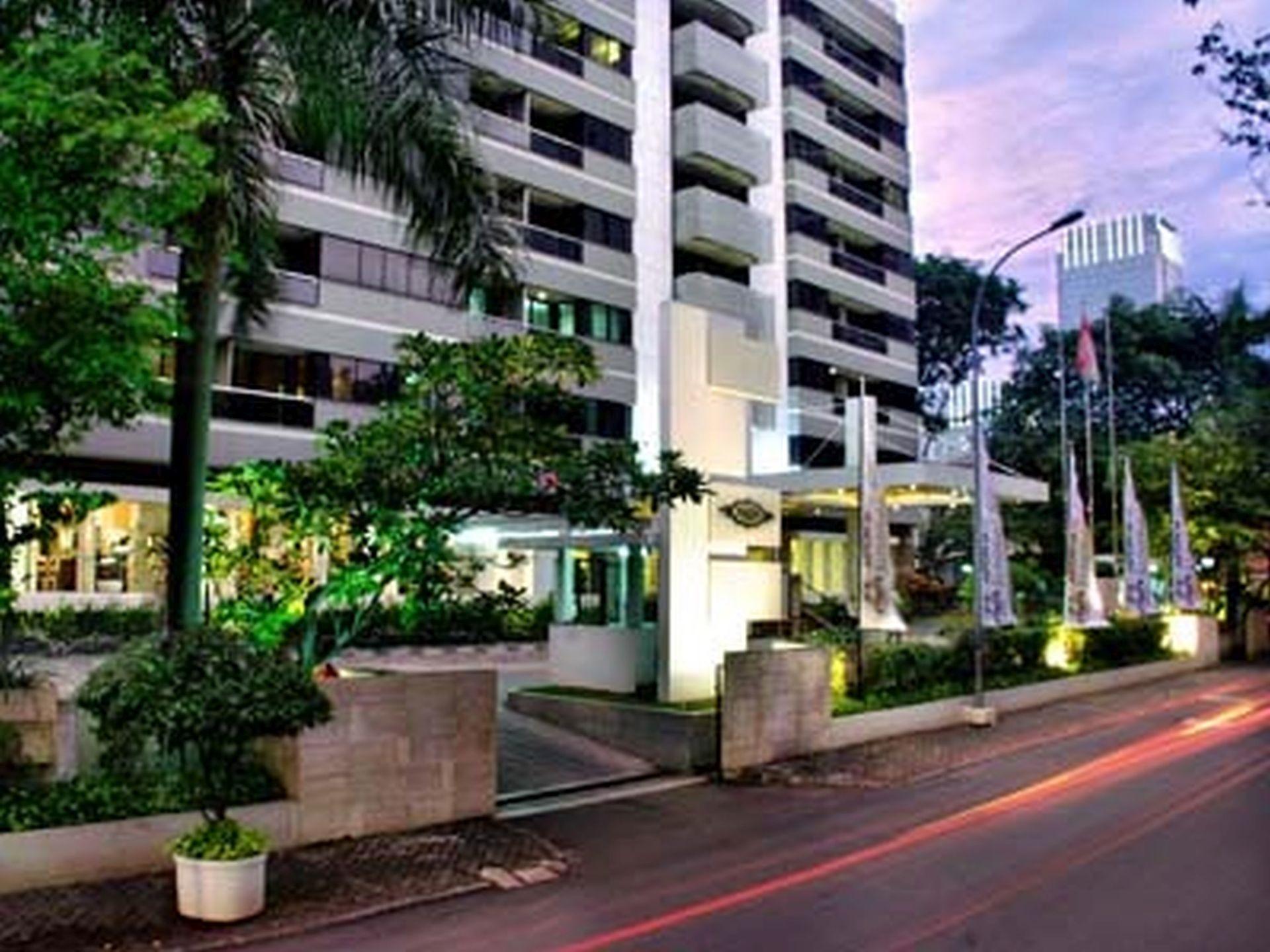Oakwood Suites Kuningan Jakarta Exterior foto