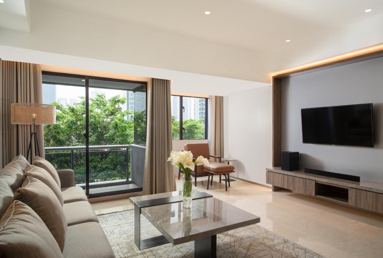 Oakwood Suites Kuningan Jakarta Exterior foto