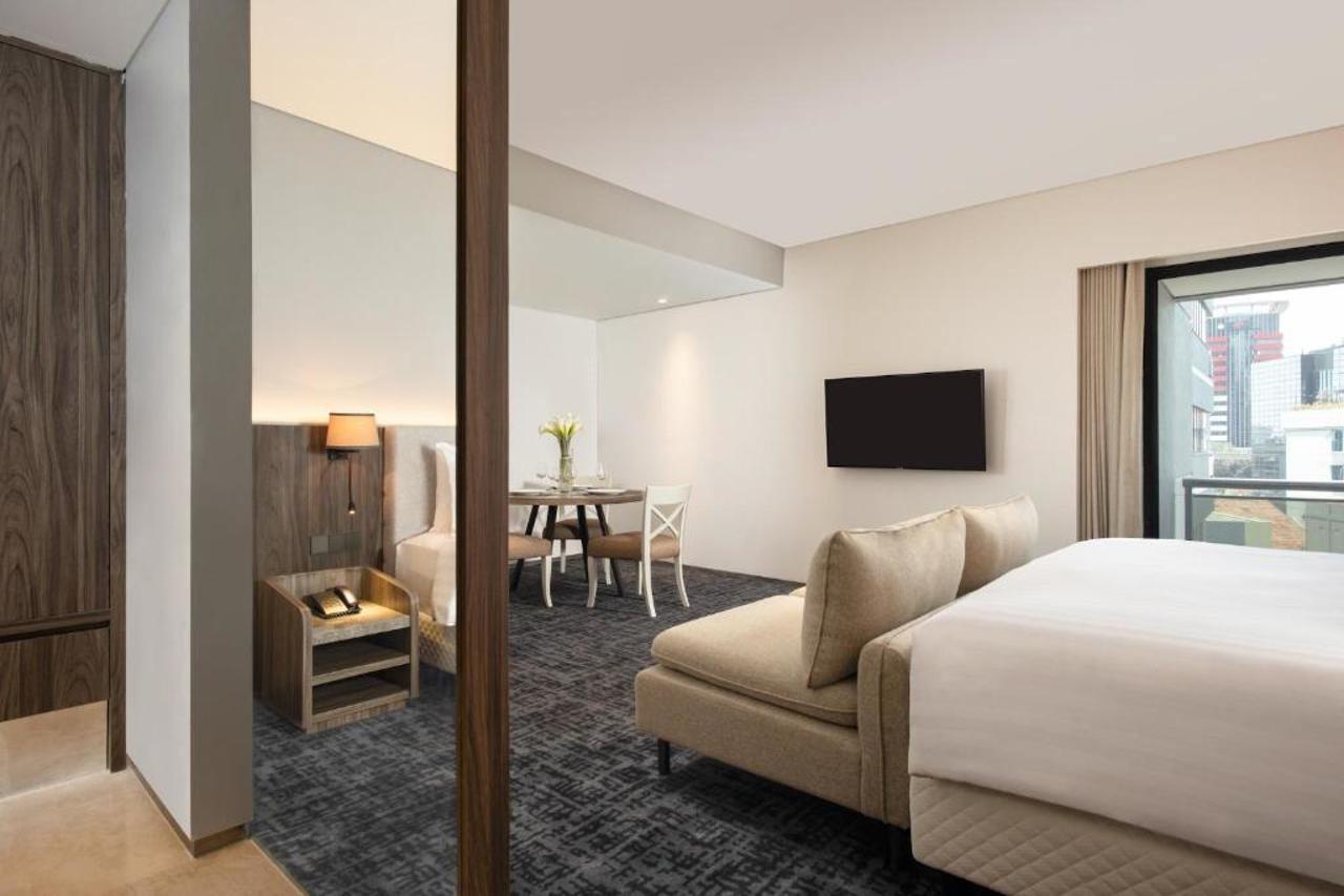 Oakwood Suites Kuningan Jakarta Exterior foto