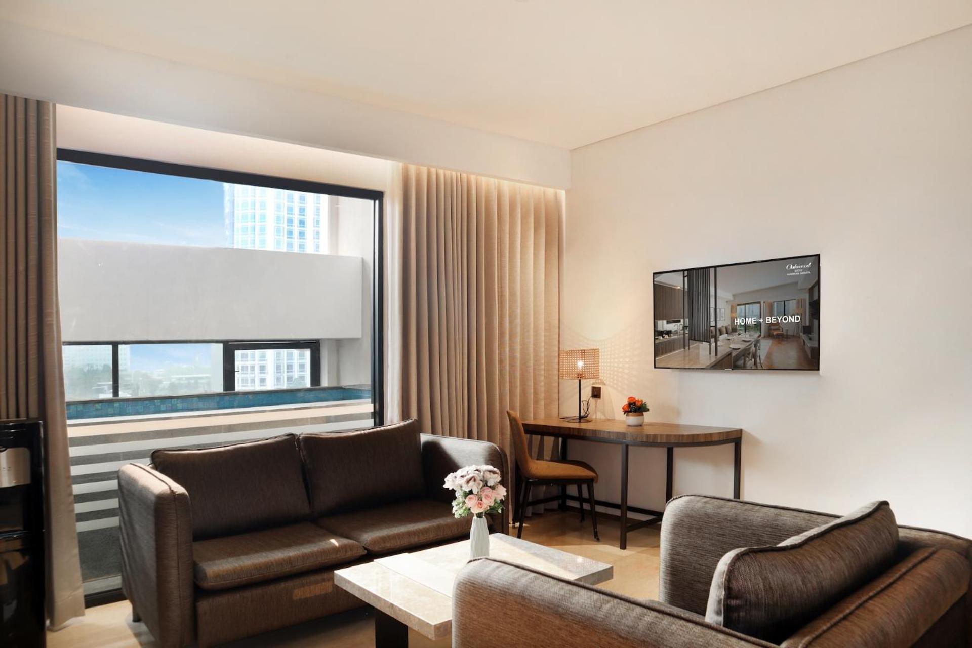 Oakwood Suites Kuningan Jakarta Exterior foto