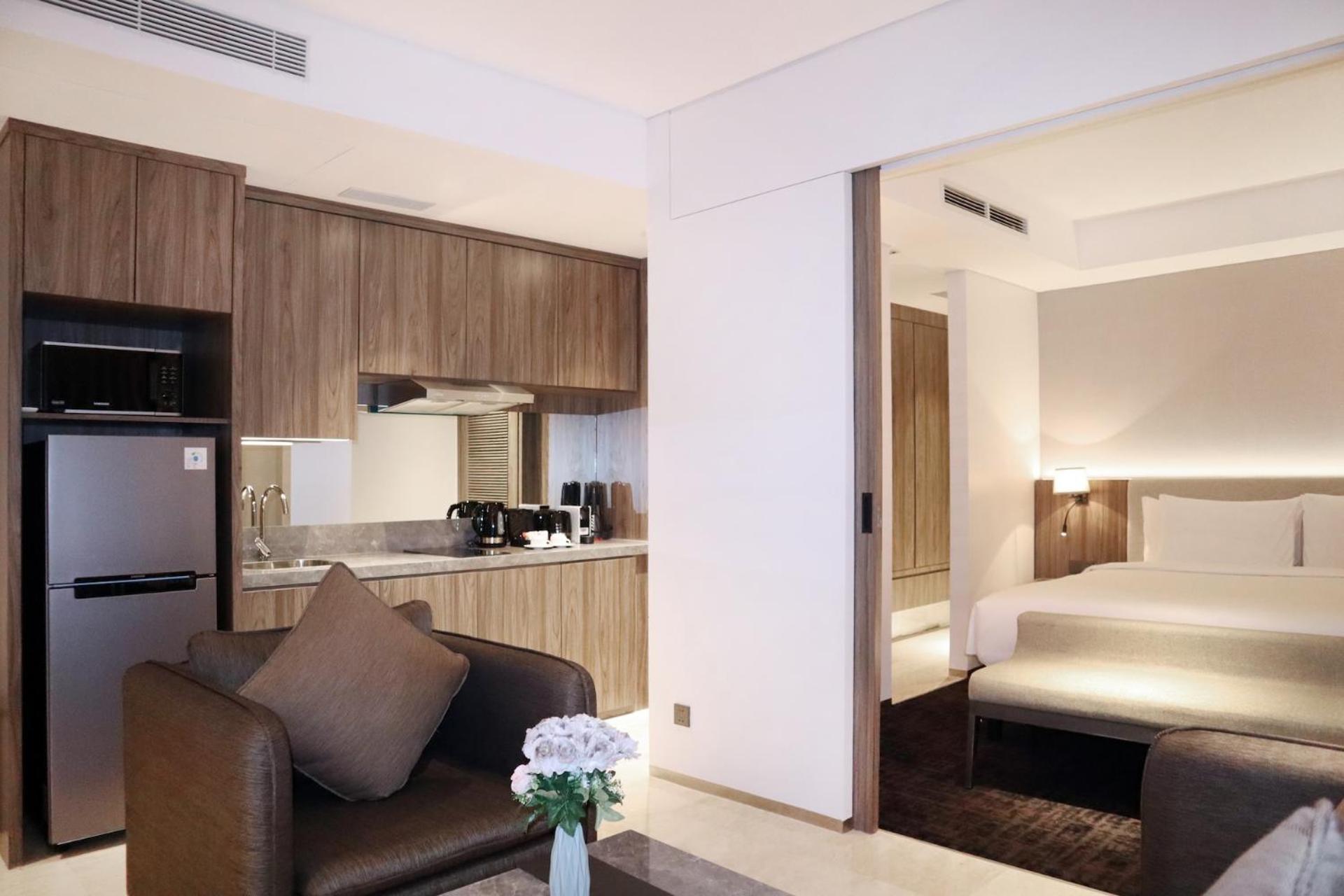 Oakwood Suites Kuningan Jakarta Exterior foto